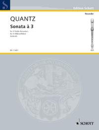 Quantz, Johann Joachim: Sonata à 3
