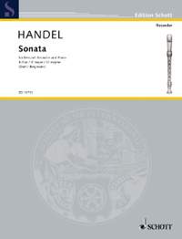 Handel, George Frideric: Sonata Bb major HWV 357