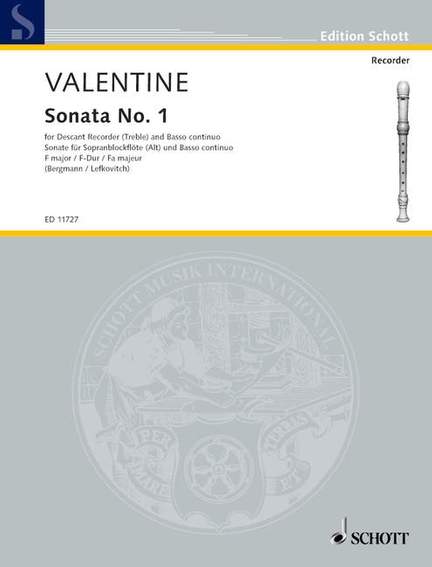 Valentine, Robert: Sonata