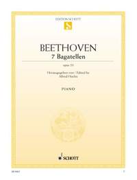Beethoven, Ludwig van: Seven Bagatelles op. 33
