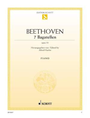 Beethoven, Ludwig van: Seven Bagatelles op. 33