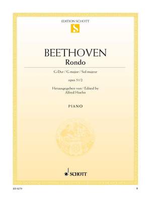 Beethoven, Ludwig van: Rondo G major op. 51/2