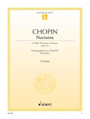 Chopin, Frédéric: Nocturne B-flat minor op. 9/1