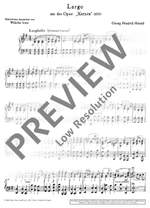 Handel, George Frideric: Largo Product Image