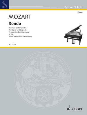 Mozart, Wolfgang Amadeus: Rondo A major KV 386