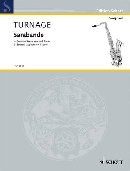 Turnage, Mark-Anthony: Sarabande