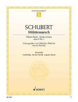 Schubert, Franz: Military March D Major op. 51/1 D 733/1