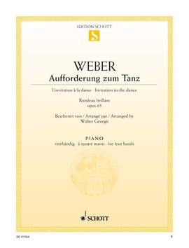 Weber, Carl Maria von: Invitation to the Dance op. 65