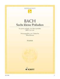 Bach, Johann Sebastian: Six short preludes BWV 933-938