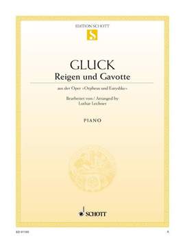 Gluck, Christoph Willibald (Ritter von): Round dance and Gavotte