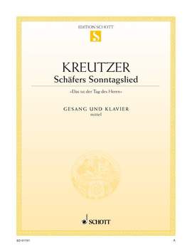 Kreutzer, Conradin: Schäfers Sonntagslied