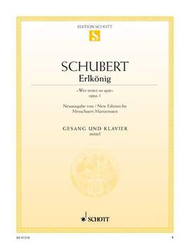 Schubert, Franz: Erlkönig op. 1 D 328