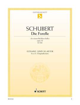 Schubert, Franz: Die Forelle op. 32 D 550