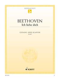 Beethoven, Ludwig van: Ich liebe dich WoO 123