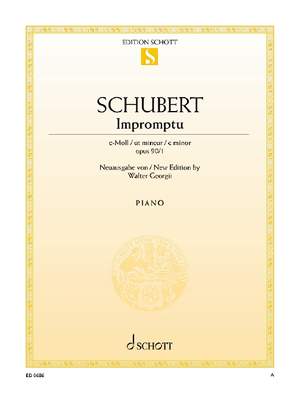 Schubert, Franz: Impromptu op. 90 D 899