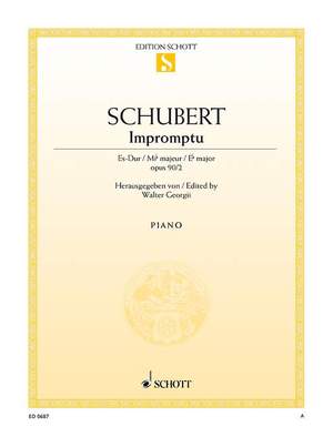 Schubert, Franz: Impromptu op. 90 D 899