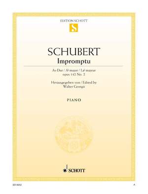 Schubert, Franz: Impromptu op. posth. 142 D 935/2
