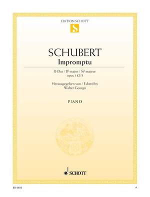 Schubert, Franz: Impromptu op. posth. 142 D 935/3