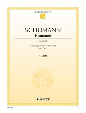 Schumann, Robert: Romance F-sharp major op. 28/2