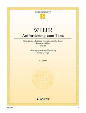 Weber, Carl Maria von: Invitation to the dance op. 65