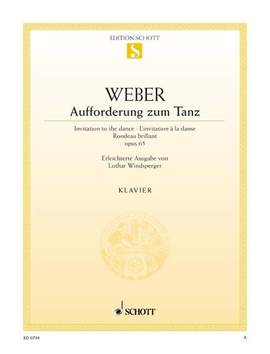 Weber, Carl Maria von: Invitation to the dance op. 65