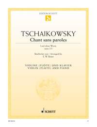 Tchaikovsky, Peter Iljitsch: Chant sans paroles op. 2/3