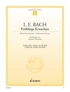 Bach, Leonhard Emil: Frühlings Erwachen E major