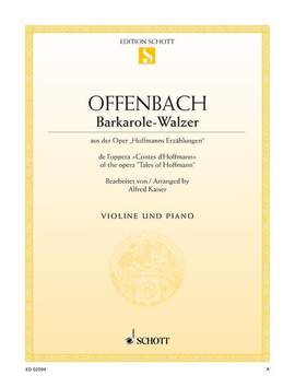 Offenbach, Jacques: Barcarole-Waltz