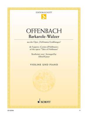 Offenbach, Jacques: Barcarole-Waltz