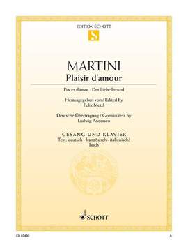 Martini, Jean Paul Egide: Plaisir d'amour G minor