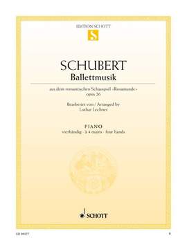 Schubert, Franz: Balletmusic No. 2 G major op. 26 D 797/2