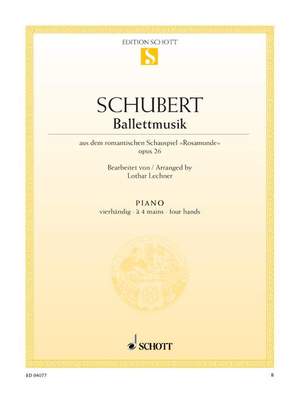 Schubert, Franz: Balletmusic No. 2 G major op. 26 D 797/2