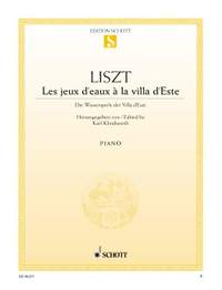 Liszt, Franz: Les jeux d'eaux à la villa d'Este
