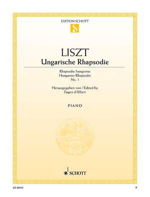 Liszt, Franz: Hungarian Rhapsody