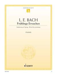 Bach, Leonhard Emil: Awakening of spring E major