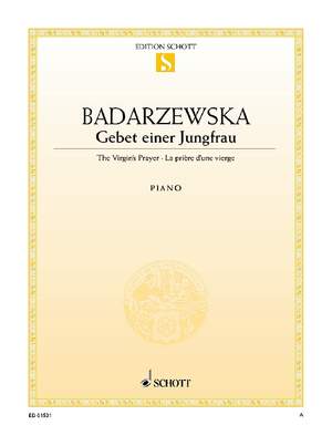 Badarzewska, Tekla: The Virgin's Prayer E-flat major