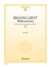 Braungardt, Fridolin: Waldesrauschen op. 6