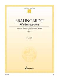Braungardt, Fridolin: Waldesrauschen op. 6
