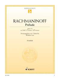 Rachmaninoff: Prélude C-sharp minor op. 3/2