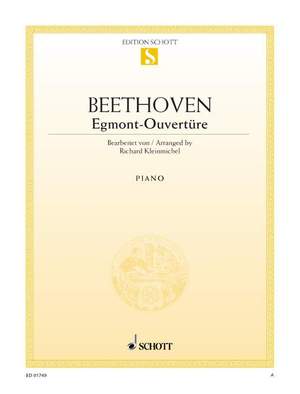 Beethoven, Ludwig van: Egmont-Overture op. 84