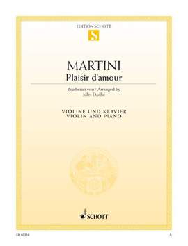 Martini, Jean Paul Egide: Plaisir d’amour
