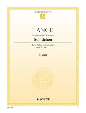 Lange, Gustav: Paraphrase op. 90/11