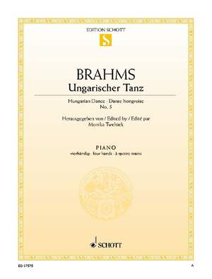 Brahms, Johannes: Hungarian Dance No. 5