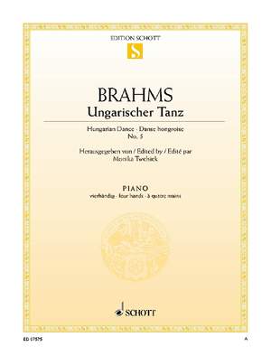 Brahms, Johannes: Hungarian Dance No. 5