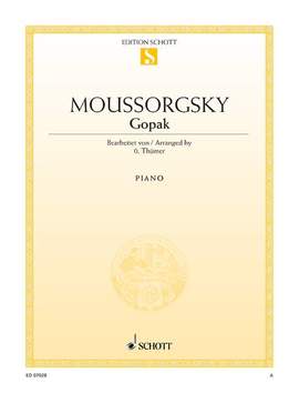 Moussorgsky, Modest: Gopak