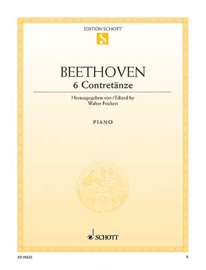 Beethoven, Ludwig van: Six Contredanses WoO 14