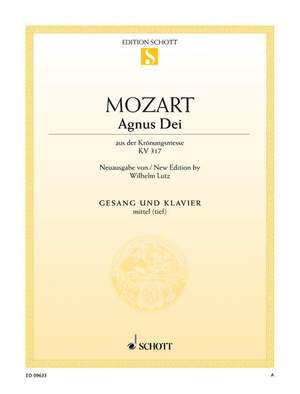 Mozart, Wolfgang Amadeus: Agnus Dei KV 317