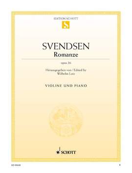 Svendsen, Johan Severin: Romance op. 26