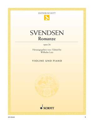 Svendsen, Johan Severin: Romance op. 26