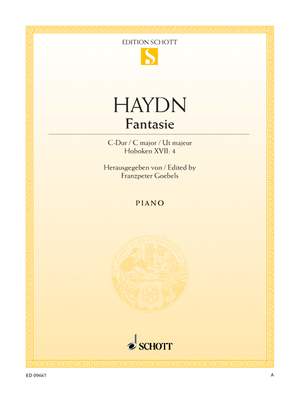Haydn, Joseph: Fantasy C major Hob. XVII:4